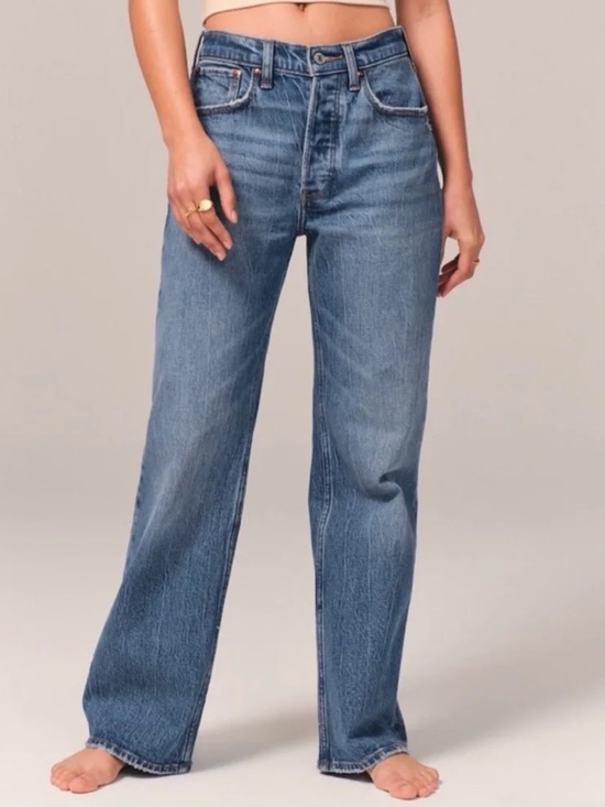 Abercrombie & Fitch Denim - Abercrombie & Fitch 90’s Baggy Low Rise Jeans
